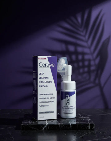 CeraVe Deep Cleaning Moisturizing Massage Foam