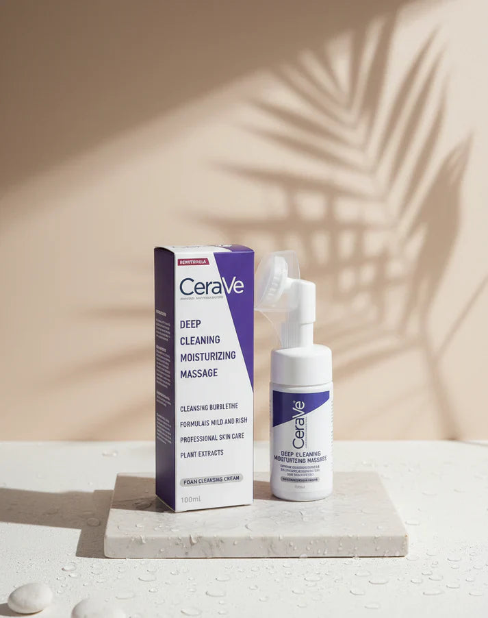 CeraVe Deep Cleaning Moisturizing Massage Foam