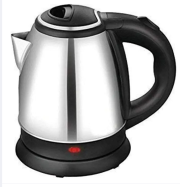 Supreme 2L Electric Kettle - 1500W, Stainless Steel, GS Certified, Rapid Boiling with Automatic Safety Switch"